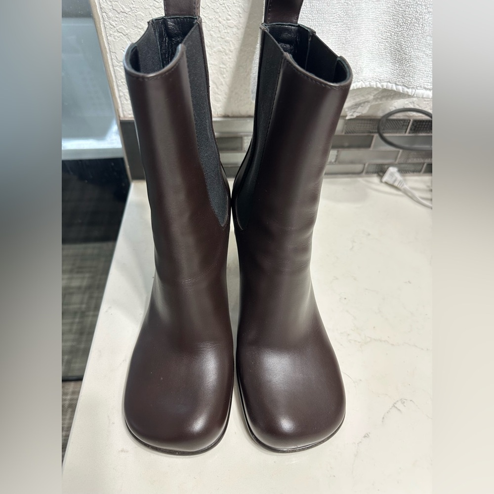 Bottega Veneta Leather Ankle Boots